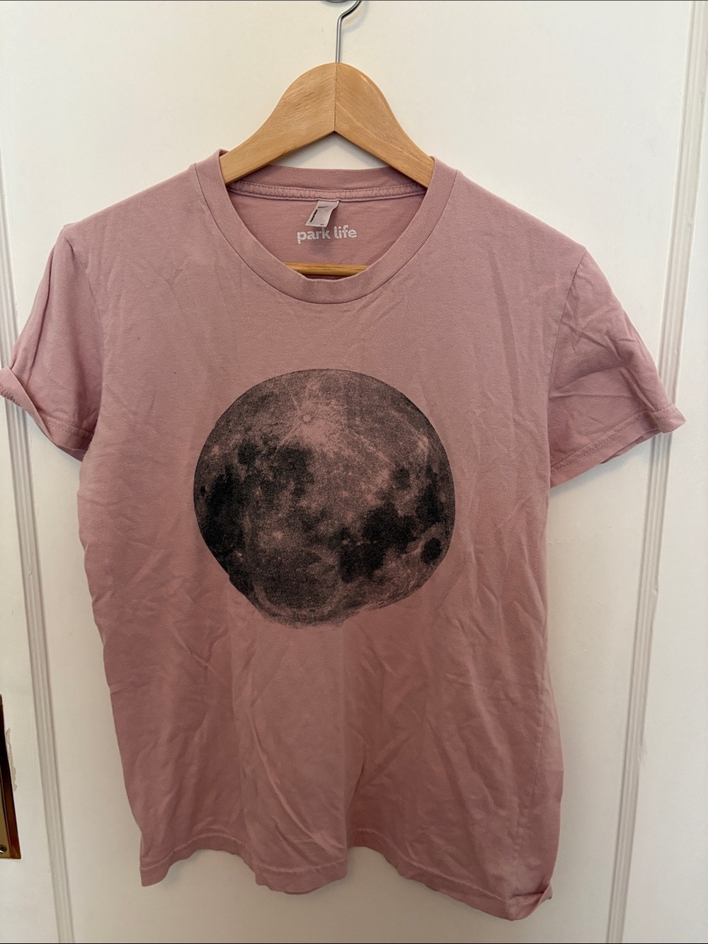 Women's Mauve Moon Graphic Tee